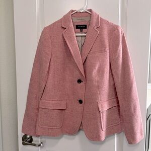 Talbots Pink Wool Blazer